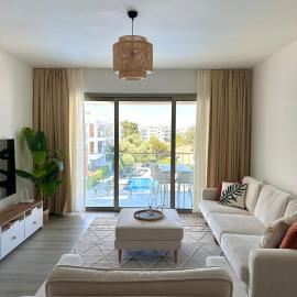 Bohemian penthouse in Girne Alsancak, close to Merit hotels