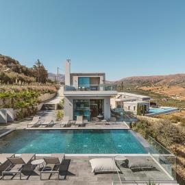 Villa Thealon I New luxury villa with sea view and private infinity pool