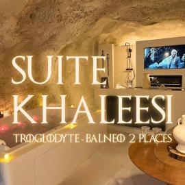 SUITE KHALEESI - Troglodyte - Balnéo 2 places, Hotel in Mazangé