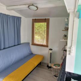 Tiny house op een volkstuinverenging, hotel en Róterdam