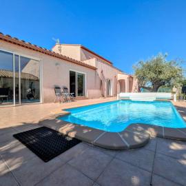 Maison avec piscine pour 16 le barcares