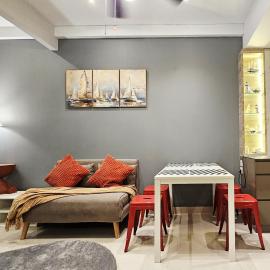 Cozy Apartment with Sea View - One Residence: Batam Merkez şehrinde bir otel