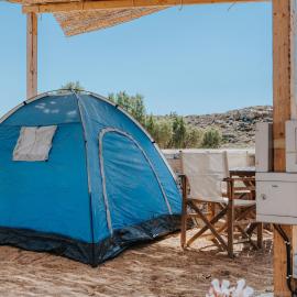 Viesnīca Coralli Camping pilsētā Livadakia
