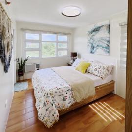Modern Cozy 2-Bedroom Smart Lock Condo with Netflix 4K at Seawind Davao