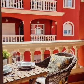 Apartamento rojo con vistas al mar – hotel w mieście Mazagón