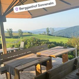Berggasthof Pension Sonnenalm, viešbutis mieste Haucenbergas