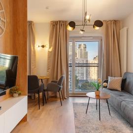 Luxury Apartment Mennica Residence City Center with parking by P&M