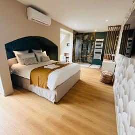 Chambre d'hôtes Stellina avec vue sur jardin arboré, Hotel in Tournai