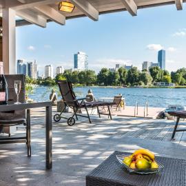 AJO Apartments - Alte Donau Waterfront - Self-Check-in、ウィーンのホテル