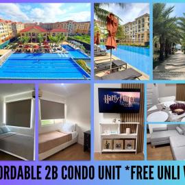 Top-Floor 2Bedroom Condo in Cebu City with Pool - Free Fast&Unli Wi-Fi Netflix plus Complete Kitchen