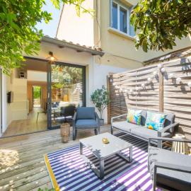 Le Cocon I - Private garden terrace with parking