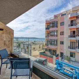 Spacious 3BR in Qawra with Balconies & Coastal Vibe by 360 Estates