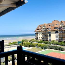 T2 belle vue mer proche Thalasso - Piscine et tennis