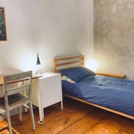Chambre privée non verrouillée dans un appartement partagé - avec chien, hotel in Strasbourg