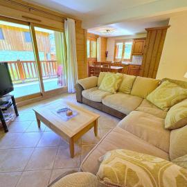 Bel appartement 4 pièces avec balcon, skis aux pieds, Le Bettex