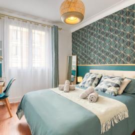 Appart Cosy 4 Personnes - Parking Gratuit - Centre Paris 15 min Metro 4, hotel a Bagneux