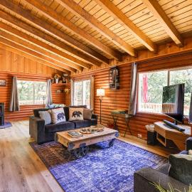 Community Lake Access: Peaceful Cabin in Sonora!、ソノラのホテル