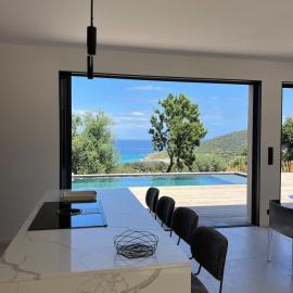 Corbara में, होटल Villa Antoine, piscine & vue mer magique