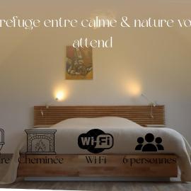 Le Minerai, maison de 6 couchages, avec jardin & parking, wifi - Larès, hotel v destinaci Mortrée