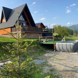 Котедж A-frame Strimba, hotel a Verkhnyaya Rozhanka