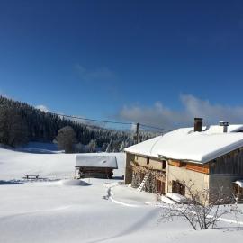 Gîte rural La Grange en pleine nature à La Pesse