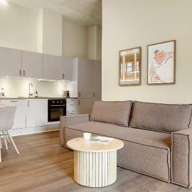 Stylish Easy-Access Ground Floor Apartment for 4, hotel u Arhusu
