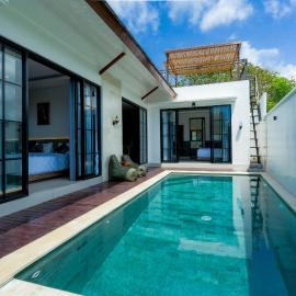 Anjoe Villa New Modern 2BR Villa with Private Pool & Rooftop, hotel in Ungasan