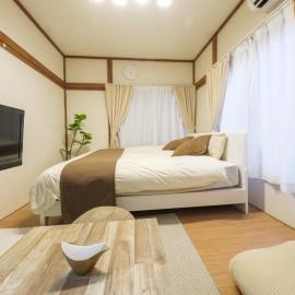 Quiet 1K Full Room, Serta Queen Bed, Good to Shinjyuku & Ikebukuro, Belluna Dome, 201, hotel in Tokorozawa