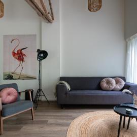 Charmant vakantiehuis op het Friese platteland, hotell i Pingjum