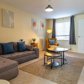 Sherbet House Stylish 3BR, 6 Guests Contractor Near NEC and Birmingham Airport Near NEC and Birmingham Airport โรงแรมในWater Orton