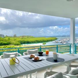 BnB MARTINIQUE, sejour Caraibes en 1ere ligne, marina Fort de France