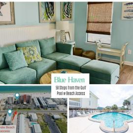 Private Beach Access With Pool and 2-MIn Walk to Beach, hotel en Gulf Shores