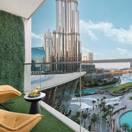 Luxury Grande Suites by Hostiva - Full Burj Khalifa View