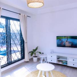 Modern pool house in Kampala