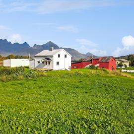 Himmelstein, cosy house in Lofoten