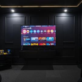 Private Cinema and Gaming Room Getaway