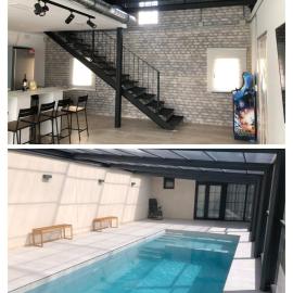 Alojamiento El Pez, Casa con piscina climatizada: Villafranca de los Caballeros'ta bir otel