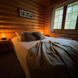 Charming Log Chalet, Ylläs, Wifi, 400m to restaurants, hotel a Kolari