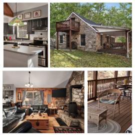 Rustic retreat w kitchen & deck, Hotel in Great Cacapon