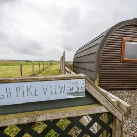 Glamping on a working farm five miles west of Carlisle, hotel in Carlisle