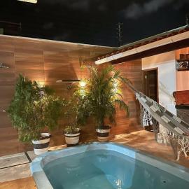 Aconchego Dourado I Alugue casa com piscina a 17min da praia, hotel in Parnaíba