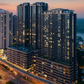 Lumiere RiverSide SkyView- Saigon Premium Suite, hotel in Ho Chi Minh City