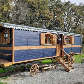 Roulotte Cosy les Roseaux bleux