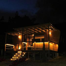 Viesnīca Cabaña de lujo Villa de Leyva pilsētā Vilja de Lejva