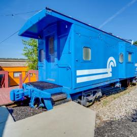 ‘Choo Choo Blue,’ Converted Railcar in DuBois!
