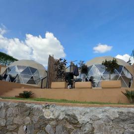 Luahara Glamping Domo Experience La Primavera - Presa de las Tortugas, hotel di Orendain