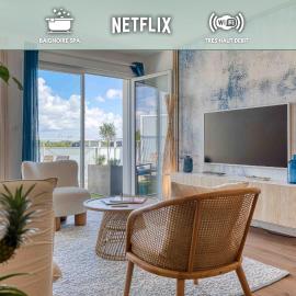 Suite Olonna Spa et Terrasse à 7 min des plages, hotel in Les Sables-d'Olonne