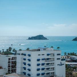 Rodadero Gaira - Apto con piscina a 2 cuadras de la playa โรงแรมในRodadero