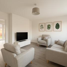 Modern Houghton-le-Spring stay near Durham