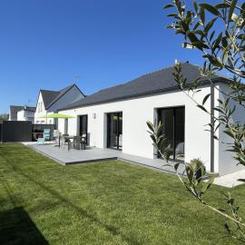 Maison moderne de plain-pied, proche plage, accessible PMR, animaux acceptés - FR-1-775-35